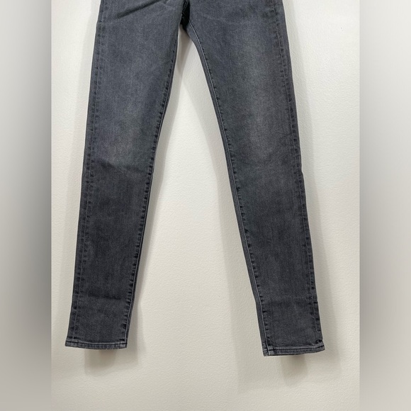 LEVI'S MEN'S 512 SLIM TAPER FIT SILVER HIGH SKINNY MID RISE JEANS W30/L32 - Picture 5 of 16